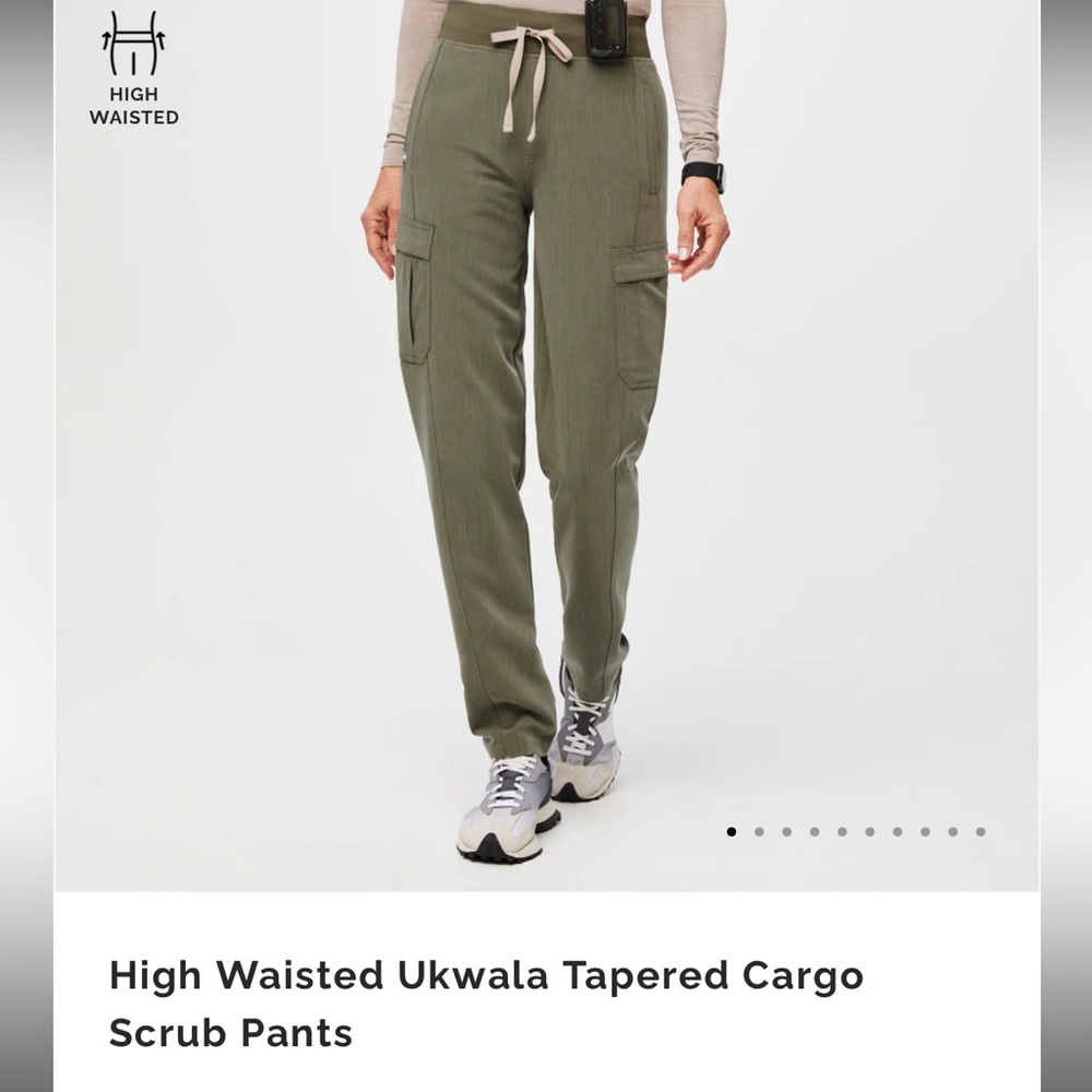 FIGS High Waisted Ukwala Tapered Scrub Pants